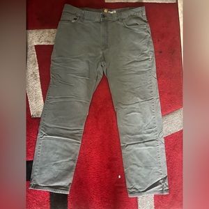 Military green carhartt jeans